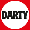 Logo de l'enseigne Darty et du groupe Darty de 2014 à 2016.