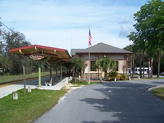 <span class="mw-page-title-main">DeLand station</span> Passenger train station in DeLand, Florida