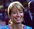 Actrice Emma Thompson won in 1995 met haar scenario voor Sense and Sensibility.