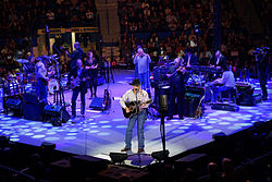 George Strait and the Ace in the Hole Band in Hartford, Connecticut, 2013