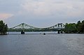 View of the bridge from a ship