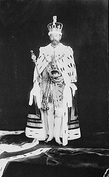 King George V in Coronation Robes