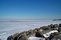 Los Grands Lacs : lo lac Erie, en ivèrn