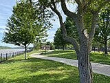 Leavenworth Landing Park along the Missouri River in Leavenworth, Kansas