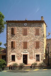 The town hall in Les Cluses
