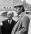 Jean Girault rechts, op 15 december 1970 overleden op 20 juli 1982