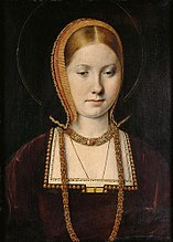 Portrait of a noblewoman, possibly Mary Tudor or Catherine of Aragon,c. 1514, Kunsthistorisches Museum, Vienna.