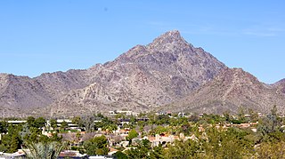 <span class="mw-page-title-main">Piestewa Peak</span> Landform in Phoenix, Arizona