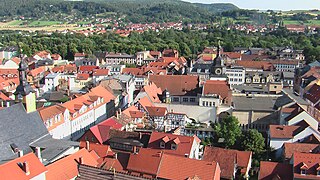 <span class="mw-page-title-main">Rudolstadt</span> Town in Thuringia, Germany