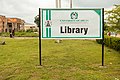 Library sign