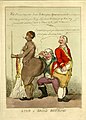 A caricature of Saartjie Baartman