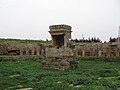 Phoenician Temple (Ma'abed), cella at the center of the court, Amrit in 2006