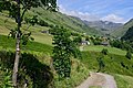 Piets Dérat mit dem Tourmalet im Hintergrund