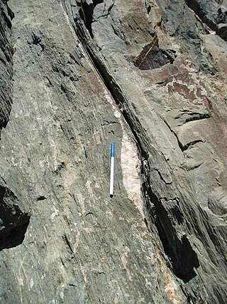 <span class="mw-page-title-main">Shear (geology)</span> Response of rock to deformation