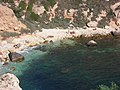 The naturist beach of Cala Fighera