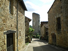 Centro urbano de Cardaillac