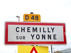 Skyline of Chemilly-sur-Yonne