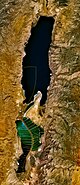 Localització de la mar Morta