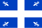 Flag of Quebec in 1948.