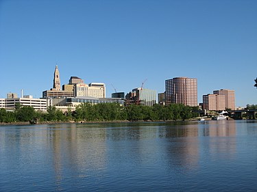 The Hartford, Connecticut skyline