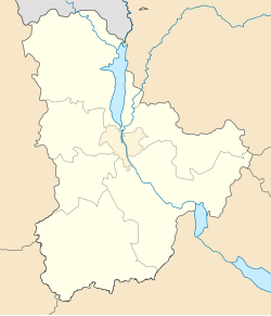 Huta-Mezhyhirska is located in Kyiv Oblast