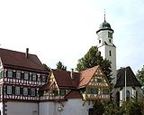 St. Albans-Kirche (Kirchenburg) in Laichingen