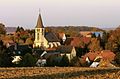 Menzel (Rüthen), Ortskern mit Kirche