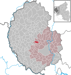 Niederweiler – Mappa