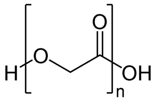 <span class="mw-page-title-main">Polyglycolide</span> Chemical compound