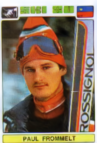 <span class="mw-page-title-main">Paul Frommelt</span> Liechtenstein alpine skier