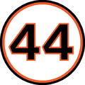 Willie McCovey (1B). Retirado el 21 de septiembre de 1980.