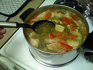 <span class="mw-page-title-main">Sinigang</span> Filipino sour soup