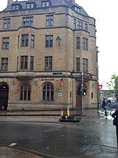 Five-storey building at the Carfax crossroads