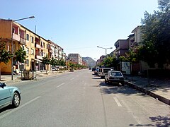 Strasse in Shkodra