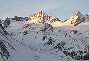 d Stubaier Wildspitze i de Stubaier Alpe