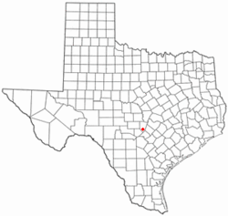 Vị trí trong Quận Blanco, Texas