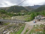 The battle place of Balakot over Satbane Fountain