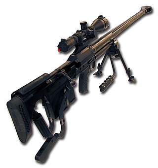 <span class="mw-page-title-main">WKW Wilk</span> Bullpup anti-materiel rifle and sniper rifle