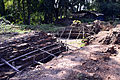 Murs Sud, vestiges de la muraille, fouilles archéologiques