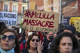 Image illustrative de l’article Crise migratoire à Melilla en 2022