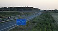 Die Bundesautobahn 39 bei Cremlingen