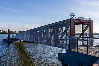 <span class="mw-page-title-main">Barking Riverside Pier</span> Pier on the River Thames in London