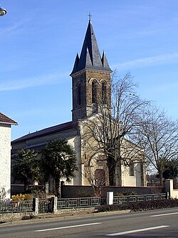 Skyline of Bordères-et-Lamensans