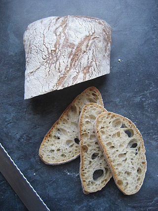 <span class="mw-page-title-main">Ciabatta</span> Italian white bread