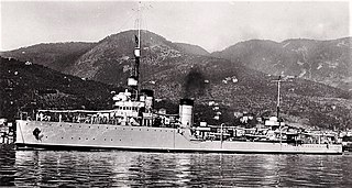 Italian destroyer <i>Pantera</i> Destroyer of the Regia Marina