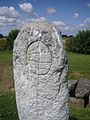 Kopf des Menhir (Detailaufnahme) - Eichstädter Warte