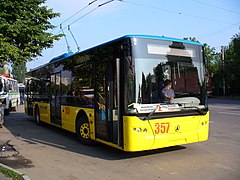 LAZ E183 trolleybus