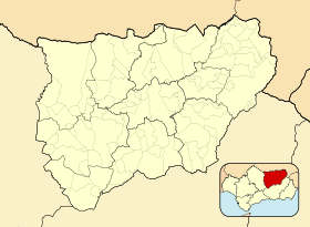 Sierra de Andújar ubicada en Provincia de Jaén (España)