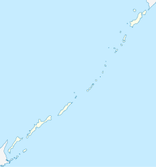 大島 (北海道色丹村)の位置（千島列島内）