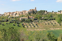 Skyline of Monte Giberto